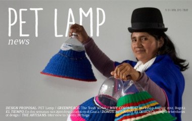 Álvaro Catalán de Ocón presenta su Nuevo producto: PET LAMP.